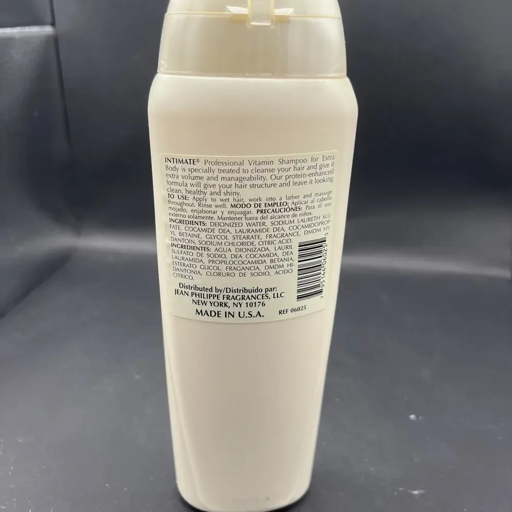 VTG Jean Philippe Intimate Professional Vitamin Shampoo Extra Body 14oz RARE HTF